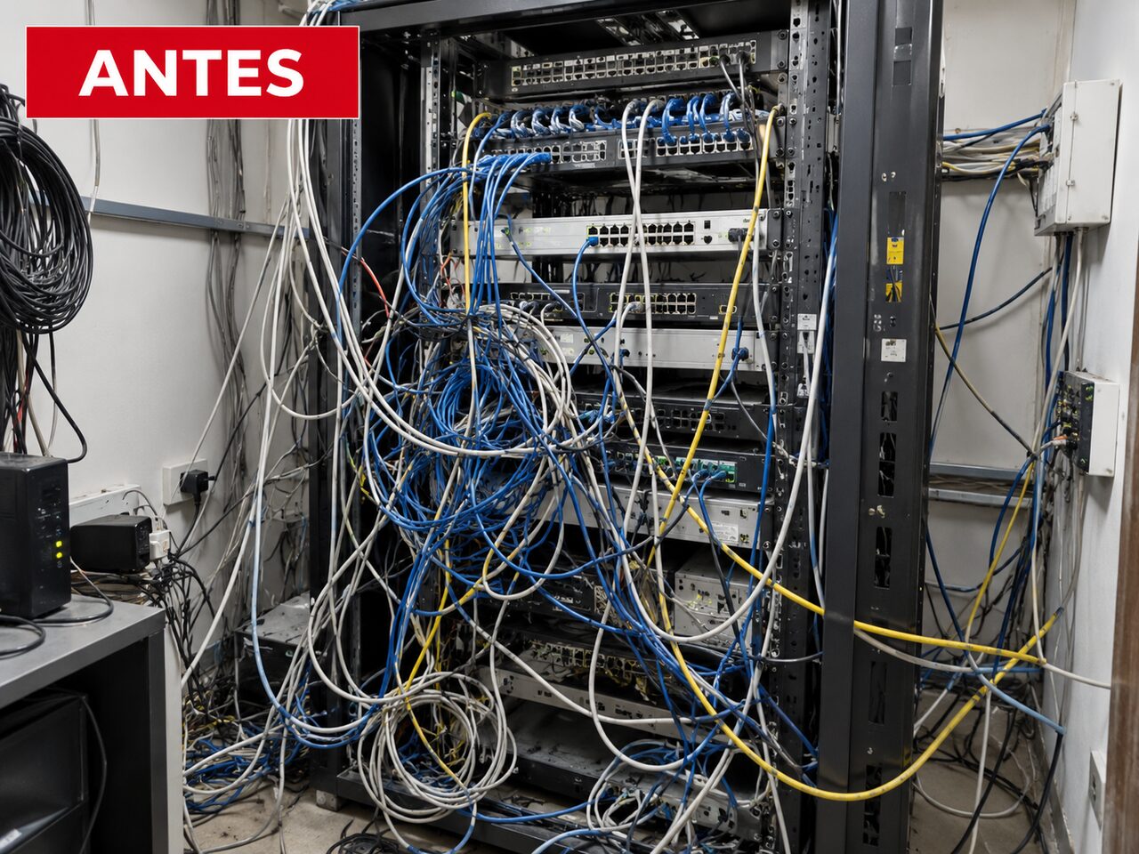Instalación antes de la intervención de Tesool