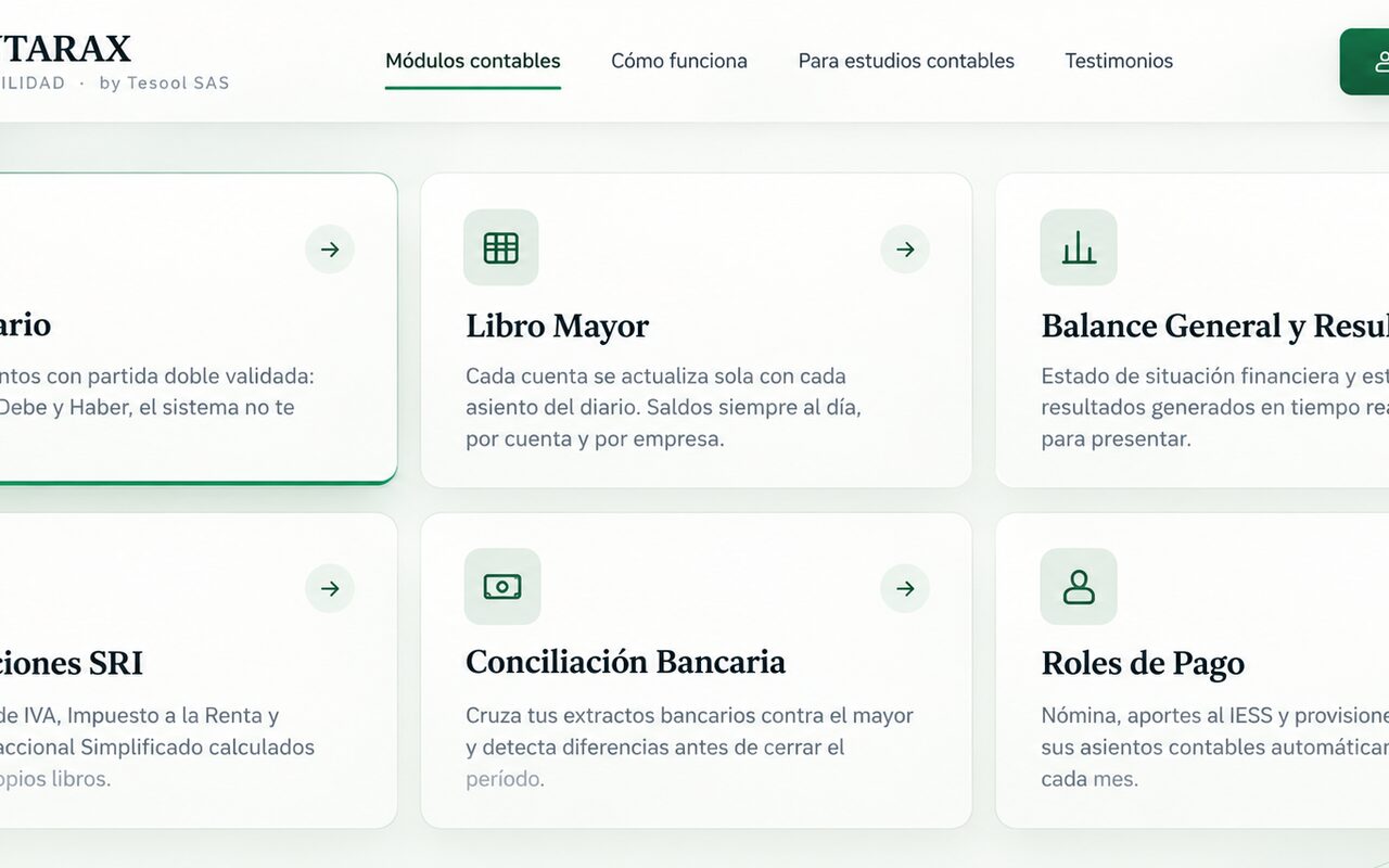 Pantalla de Contarax