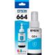 Botella de Tinta Epson T664 Cian