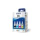Pack 4 Botellas de Tinta Epson T664 (Negro, Cian, Magenta, Amarillo)