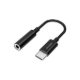 Adaptador de Audio Genius USB-C a 3.5 mm 24 bits / 96 kHz