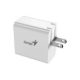 Cargador de Pared Genius PD-65AC GaN 65W USB-C + USB-A