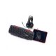Combo Gaming Teros TE-5014S 4 en 1 (Teclado, Mouse, Audífonos y Mouse Pad)