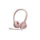 Audífonos con Micrófono Logitech H390 USB-A Rosado