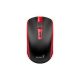 Mouse Inalámbrico Recargable Genius ECO-8150 Rojo