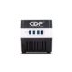 Regulador de Voltaje CDP RU-AVR604 600VA / 300W con 4 Tomas y 4 USB