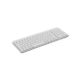 Teclado Bluetooth Logitech K250 Blanco Crema
