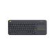 Teclado Inalámbrico Logitech K400 Plus con Touchpad Negro