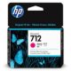Cartucho de Tinta HP 712 Magenta 29 ml (3ED68A)
