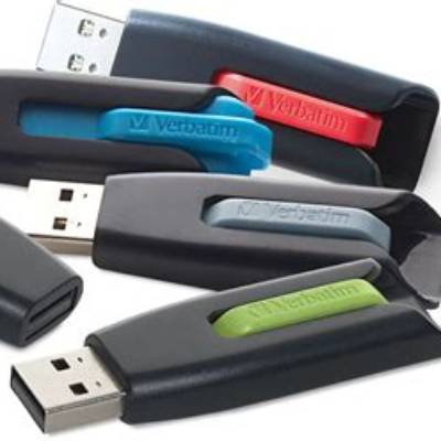 Pack 5 Memorias USB Verbatim Store n Go 32GB USB 2.0 Colores Surtidos