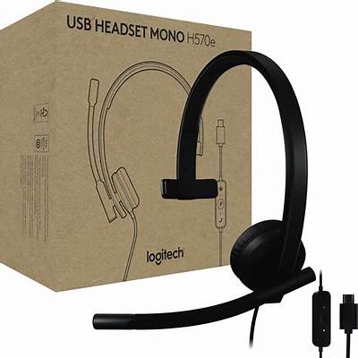 Audífonos con Micrófono Logitech H570e USB