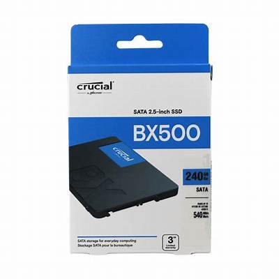 SSD Crucial BX500 240GB 2.5" SATA
