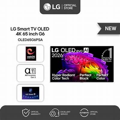 Televisor LG OLED evo G6 OLED65G6PSA 65" 4K Smart TV