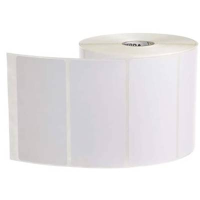Etiquetas Zebra Z-Perform 1500T 2" x 1" 2 Columnas – Rollo de 5256 (Escritorio)