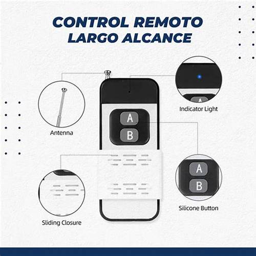 Control Remoto para Alarma Comunitaria Alcance 500 Metros