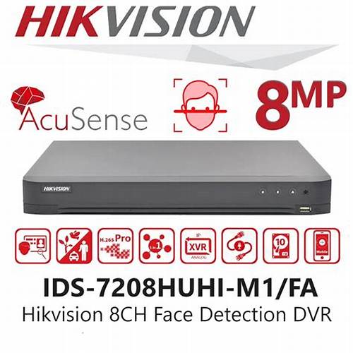 DVR Hikvision AcuSense Híbrido 8MP de 8 Canales