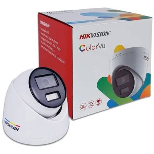 Cámara Analógica Hikvision Domo 2MP Metálica ColorVu 3.0
