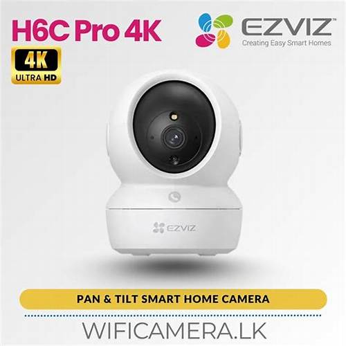Cámara Wi-Fi EZVIZ H6c 4K Giratoria 360°