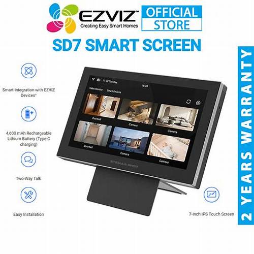 Monitor Táctil EZVIZ SD7 para Videoportero