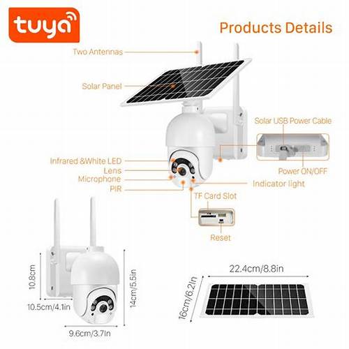 Cámara PTZ Solar Tuya 2MP (Cód. 18173)