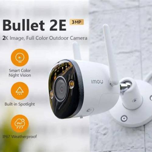 Cámara Wi-Fi IMOU Bullet 2E 3MP Exterior