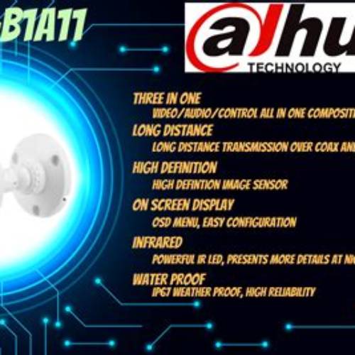 Cámara Analógica Dahua B1A11N (Liquidación)