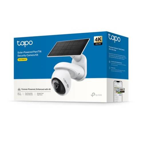 Kit Cámara Solar TP-Link Tapo C660 4K con Panel Solar