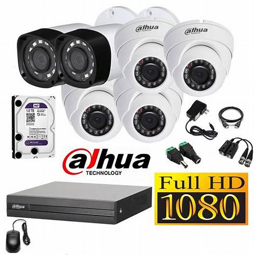 Kit Dahua Cooper 1080p de 6 Cámaras con Audio