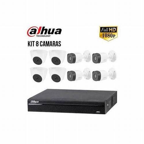 Kit Dahua Cooper 1080p de 8 Cámaras con Audio