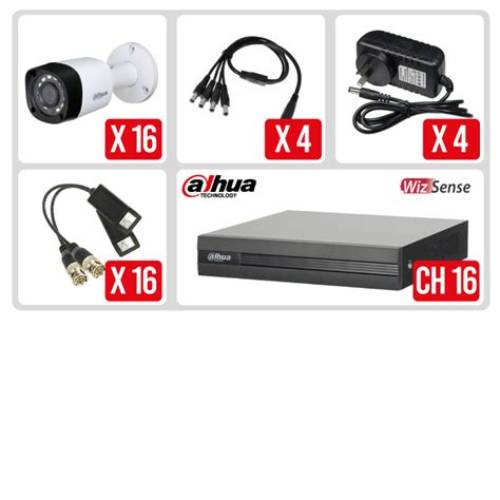 Kit Dahua Cooper 1080p de 16 Cámaras con Audio